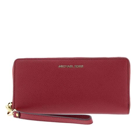 michael kors burgundy wallet|michael kors wallets on clearance.